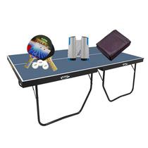 MESA DE PING PONG 1090 KLOPF + Kit 5055 + Rede Retrátil + Capa Slim