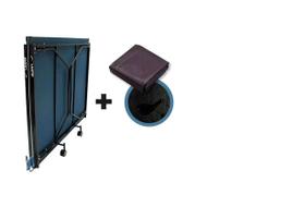 MESA DE PING PONG COM RODÍZIO MDP 15mm KLOPF 1007 + Capa Slim MESA DE PING PONG COM RODÍZIO MDP 15mm KLOPF 1007 + Capa Slim