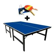 MESA DE PING PONG MDF 18mm 1019 KLOPF + KIT Completo 5030 MESA DE PING PONG MDF 18mm 1019 KLOPF + KIT Completo 5030