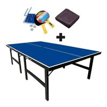 MESA DE PING PONG MDF 18mm 1019 KLOPF + KIT Completo 5031 + Capa Para Mesa Aberta MESA DE PING PONG MDF 18mm 1019 KLOPF + KIT Completo 5031 + Capa Para Mesa Aberta
