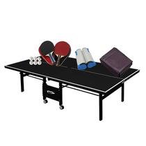 MESA DE PING PONG MDF 18mm 1084 PRETA KLOPF + Kit Completo c/ Estojo + Rede Retrátil + Capa