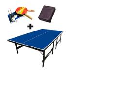 MESA DE PING PONG MDP 12mm Klopf 1014 + KIT Suporte, Rede, Bolinhas Klopf 5030 + capa