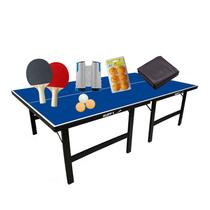 MESA DE PING PONG MDP 15mm 1001 KLOPF + Kit 55091 + 6 Bolinhas Laranja + Capa