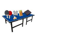 MESA DE PING PONG OFICIAL MDP 15mm KLOPF 1001 + Kit ping pong + Rede Retrátil + Capa + 6 Bolinhas Laranja klopf 5076