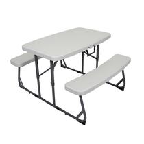 Mesa de piquenique para crianças Stansport Compact (G-940) branca