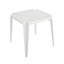 Mesa de Plástico Monobloco Branco Gelo