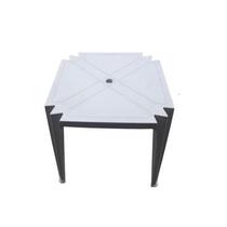 Mesa de Plástico Monobloco Branco gelo