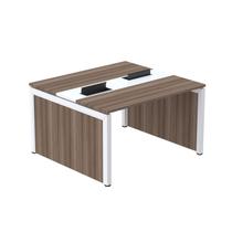 Mesa de Plataforma Dupla para 2 Pessoas Corporativa 150x120/2p