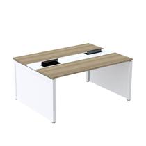 Mesa de Plataforma Dupla para 2 Pessoas Corporativa 150x140/2p