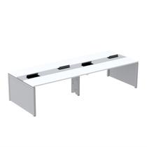 Mesa de Plataforma Dupla para 4 Pessoas Corporativa 120x140/4p