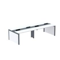 Mesa de Plataforma Dupla para 4 Pessoas Corporativa 150x140/4p