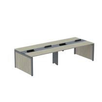 Mesa de Plataforma Dupla para 4 Pessoas Corporativa 260x140/4p