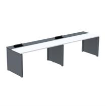 Mesa de Plataforma Simples para 2 Pessoas Corporativa 140x792/2p Pscpp140/792/2p