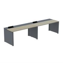 Mesa de Plataforma Simples para 2 Pessoas Corporativa 140x792/2p Pscpp140/792/2p