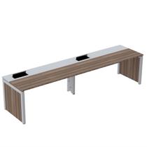 Mesa de Plataforma Simples para 2 Pessoas Corporativa 150x792/2p Pscpp150/792/2p