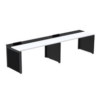 Mesa de Plataforma Simples para 2 Pessoas Corporativa 160x792/2p Pscpp160/792/2p