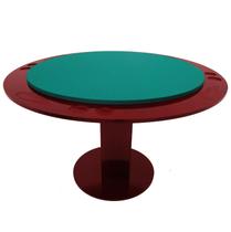 Mesa de Poker e Carteado Redonda com 1,25m de Diâmetro Klopf Cód. 1077