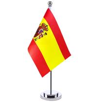 Mesa de poliéster Mini Flag Spain 14x21cm com suporte