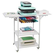 Mesa de prensa térmica VEVOR móvel de 3 camadas com suporte de rolo de vinil