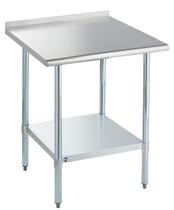 Mesa de preparação e trabalho ROCKPOINT em aço inoxidável 30x30