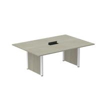 Mesa de Reunião 2000x1200 MRCPB2012PP Bege/Nogueira Casablanca/Branco Mesa de Reunião 2000x1200 MRCPB2012PP Bege/Nogueira Casablanca/Branco