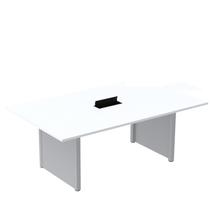 Mesa de Reunião 2000x1200 MRCPB2012PP Branco/Cinza Mesa de Reunião 2000x1200 MRCPB2012PP Branco/Cinza