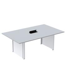 Mesa de Reunião 2000x1200 MRCPB2012PP Cinza/Branco Mesa de Reunião 2000x1200 MRCPB2012PP Cinza/Branco