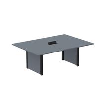 Mesa de Reunião 2000x1200 MRCPB2012PP Cinza/Grafito/Preto Mesa de Reunião 2000x1200 MRCPB2012PP Cinza/Grafito/Preto