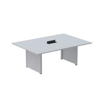 Mesa de Reunião 2000x1200 MRCPB2012PP Cinza/Preto