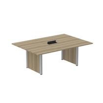 Mesa de Reunião 2000x1200 MRCPB2012PP Marrom/Noce Marromle/Cinza Mesa de Reunião 2000x1200 MRCPB2012PP Marrom/Noce Marromle/Cinza