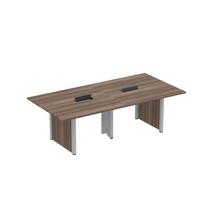 Mesa de Reunião 2400x1200 Mrcpb2412pp Walnut/Cinza