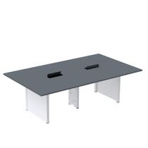 Mesa de Reunião 2400x1400 Mrcpb2414pp Grafito/Branco