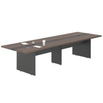 Mesa de Reunião 3,60 Plot Freijo Preto Mesa de Reunião 3,60 Plot Freijo Preto