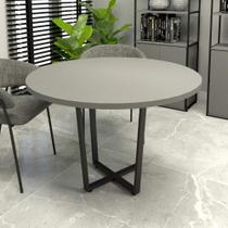 Mesa de Reunião Industrial CS Pre 110cm Pés em Metal F5