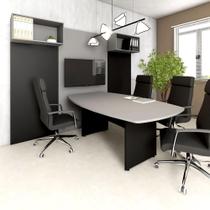 Mesa de Reunião Orgânica 180cm x 110cm Escritório F5 Office