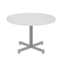 Mesa de Reunião Redonda 1.2 Red Branco - CASA H