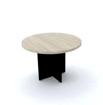 Mesa de reunião redonda com power box suprema