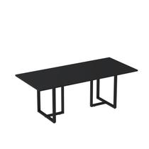 Mesa de Reunião Retangular 200x90cm Mr2000p25tub