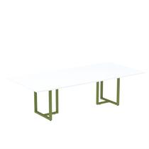 Mesa de Reunião Retangular 200x90cm Mr2000p25tub
