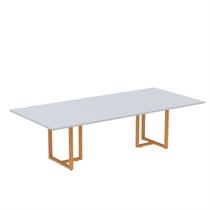 Mesa de Reunião Retangular 200x90cm Mr2000p25tub