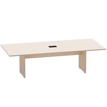 Mesa de Reunião Retangular com Power Box Pé Painel P25 Pandin 2,6 M Casablanca Mesa de Reunião Retangular com Power Box Pé Painel P25 Pandin 2,6 M Casablanca