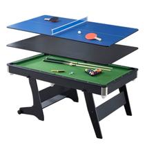 Mesa De Sinuca Ahead Sports Dobrável Jogo Bilhar Montagem Intuitiva