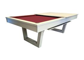 Mesa de Sinuca/Bilhar com Tampo de Jantar Cor Nude - 2,20 x 1,20