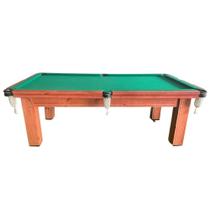 Mesa de Sinuca/Bilhar Ecológica Semioficial 2,20x1,20m Dinâmica Diversões