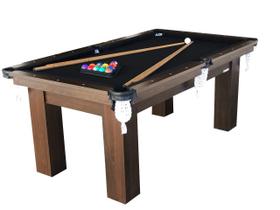 Mesa de Sinuca Bilhar Snooker Engers RM1 Base de Ultra Tecido Preto Bilhares Engers