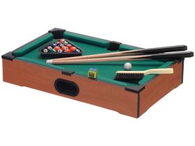 Mesa de Sinuca Infantil Art Brink 831935 - 2 Tacos 16 Bolas Mesa de Sinuca Infantil Art Brink 831935 - 2 Tacos 16 Bolas