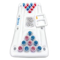 Mesa de Sinuca Inflável Nayuna Pong Floaty com Refrigerador Mesa de Sinuca Inflável Nayuna Pong Floaty com Refrigerador
