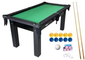 Mesa de Sinuca/Snooker/Bilhar Kit Mata Mata Impar Sports Mesa de Sinuca/Snooker/Bilhar Kit Mata Mata Impar Sports