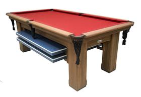 Mesa de Sinuca Vintage com Tampo de Ping Pong - 2,52x1,40