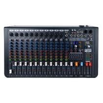 Mesa de Som 12 Canais 2 Auxiliares Kadosh K-Audio MP12.2 Mesa de Som 12 Canais 2 Auxiliares Kadosh K-Audio MP12.2